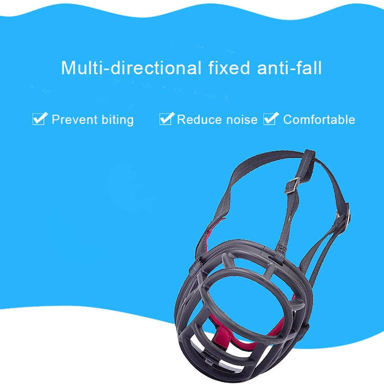 Dog Muzzle Prevent Biting Chewing and Barking Allows Drinking and Panting, Size: 11.2*10.7*14.3cm...
