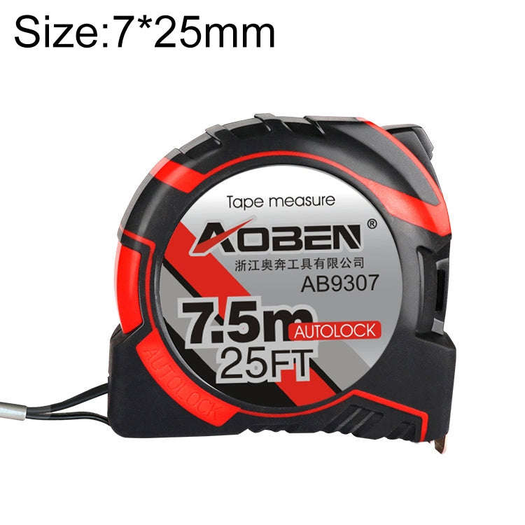 Aoben Retractable Ruler Measuring Tape Portable Pull Ruler Mini Tape Measure, Length: 7.5m Width:...