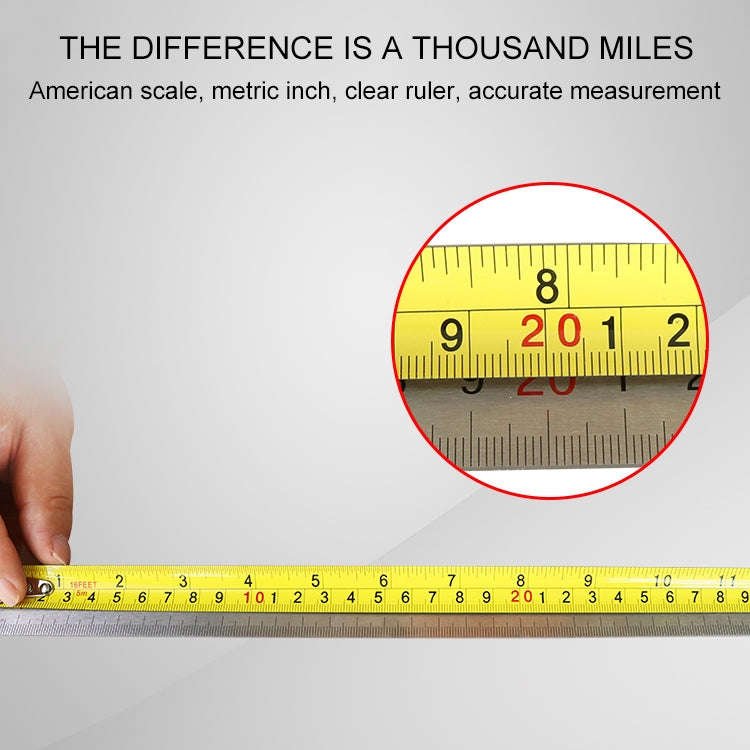 Aoben Retractable Ruler Measuring Tape Portable Pull Ruler Mini Tape Measure, Length: 7.5m Width:...