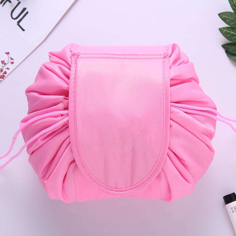 Travel Large Volume Drawstring Bag Cosmetic Sundries Storage Bag, Mint Green, Navy Blue, Red, Bla...