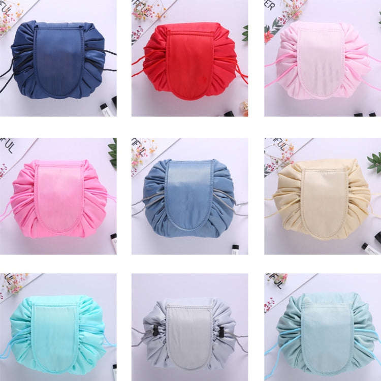 Travel Large Volume Drawstring Bag Cosmetic Sundries Storage Bag, Mint Green, Navy Blue, Red, Bla...