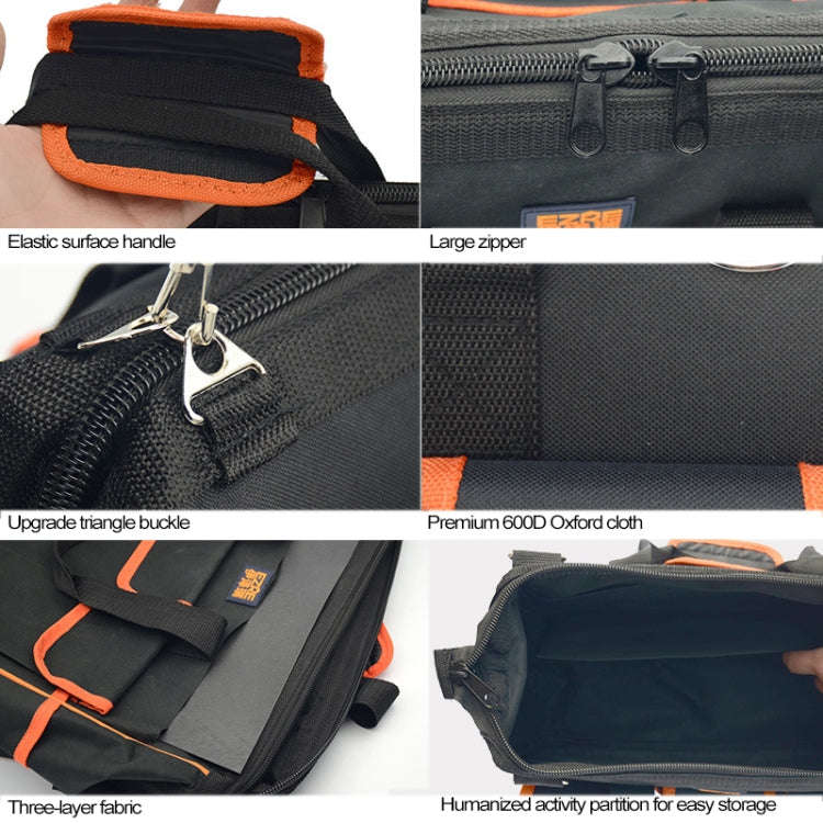 EZRE Multi-function Oxford Cloth Electrician Belt Pouch Maintenance Tools Handbag Shoulder Bag Co...
