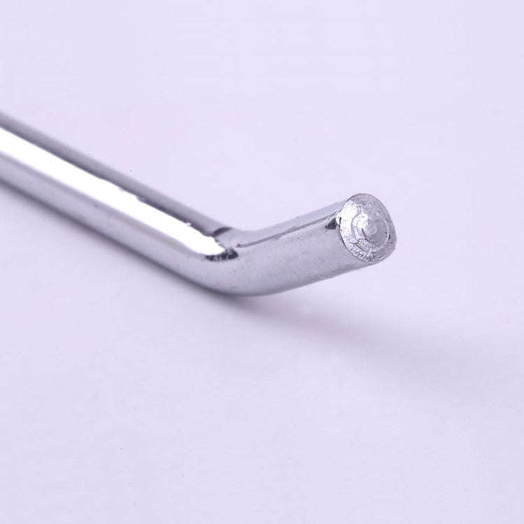 10pcs 3.5mm Supermarket Iron Grid Shelf Hook, Length: 20cm, 3.5mm 20cm