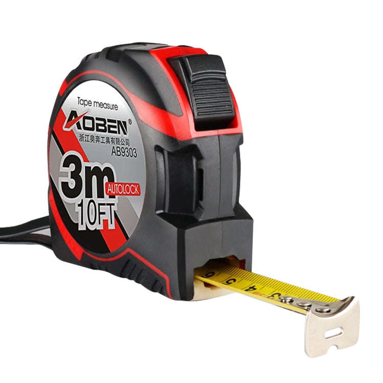 Aoben Retractable Ruler Measuring Tape Portable Pull Ruler Mini Tape Measure, Length: 3m Width: 1...