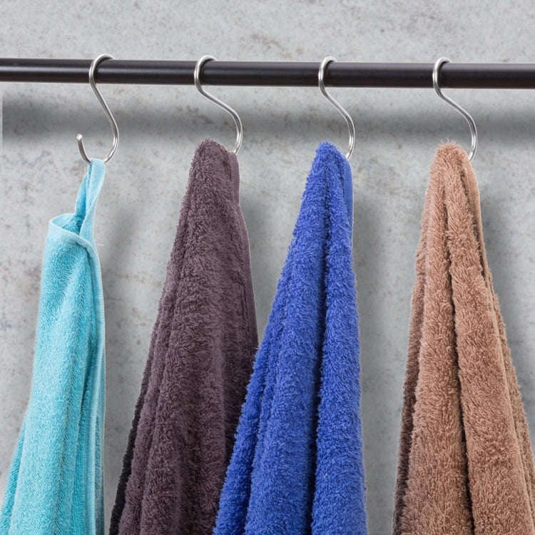 10pcs 2.5mm Multi-functional S-shaped Stainless Steel Metal Hook, Length: 5.5cm, 5.5cm