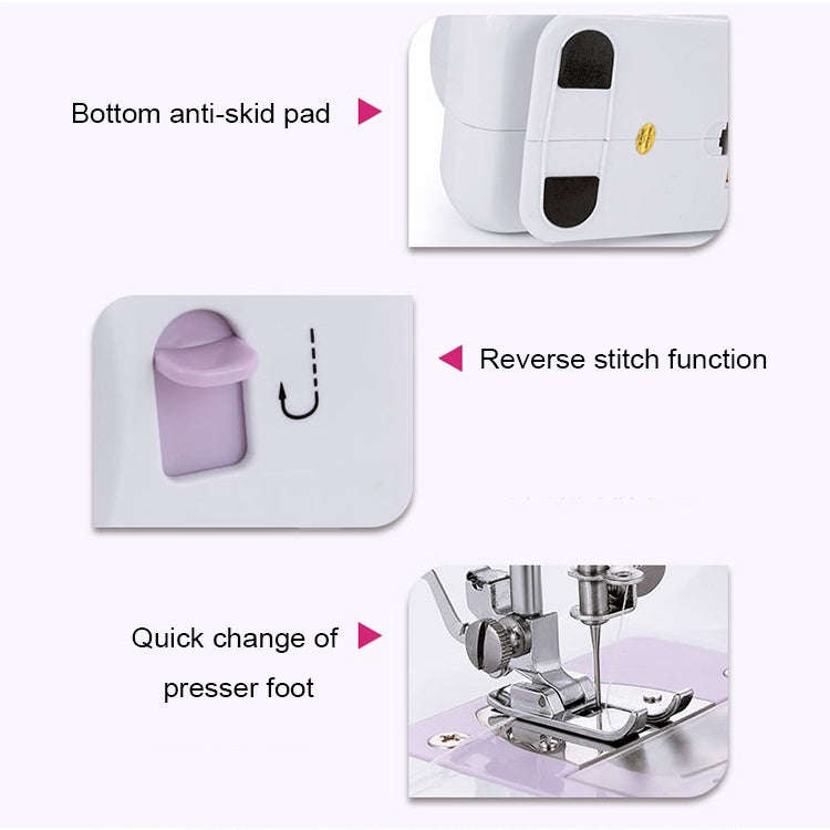505A Household Desktop Mini Sewing Machine