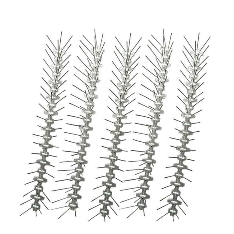 5 PCS / Set Bird Repeller 50cm Stainless Steel Nails Bird Spikes SK411, 5 PCS
