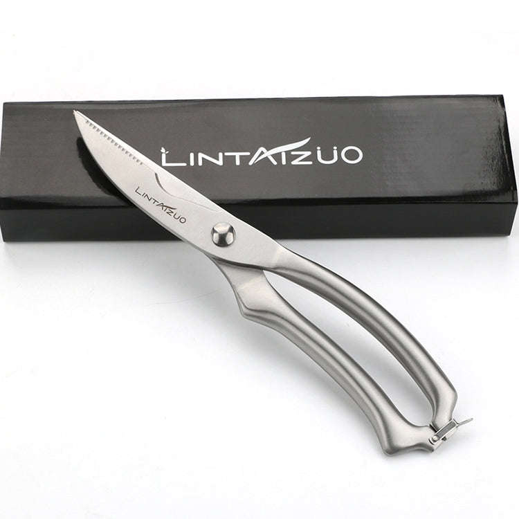10 inch Kitchen Poultry Fish Chicken Bone Stainless Steel Cutter Cook Gadget Shear, Case Package,...