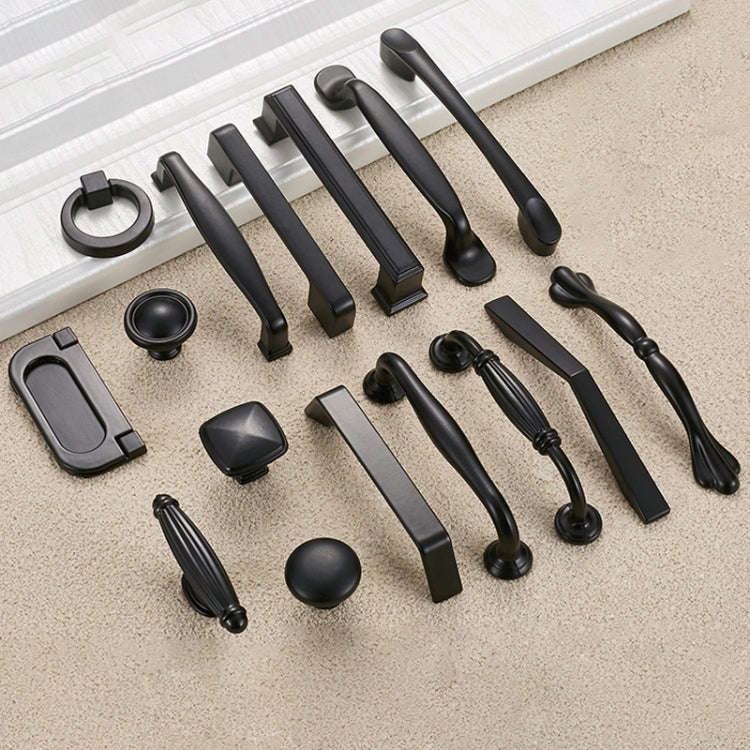 1052-64 Simple Cabinet Door Handle Drawer Wardrobe Zinc Alloy Handle, 1052-64