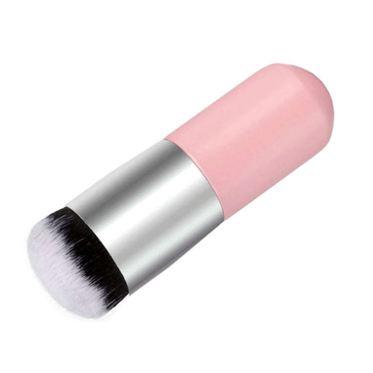 Short Wooden Handle Large Round Head Buffer Foundation Powder Makeup Brushes Plump Round Brush Ma...