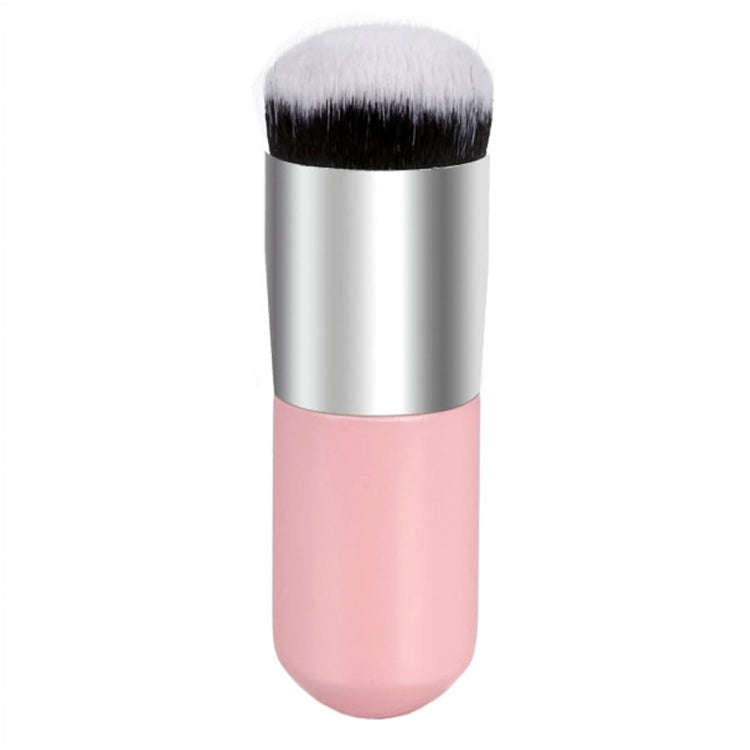Short Wooden Handle Large Round Head Buffer Foundation Powder Makeup Brushes Plump Round Brush Ma...