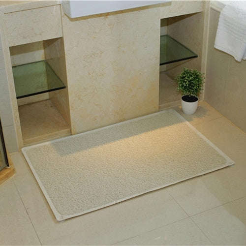 Rectangular Bathroom Bathtub Mildew Stain Resistant PVC Anti-skid Household Foot Pad Carpet, Size...