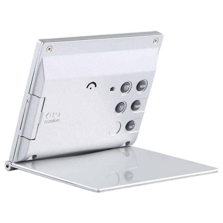 MT-033 LCD Display Portable Folding Digital Travel Temperature Alarm Clock, MT-033
