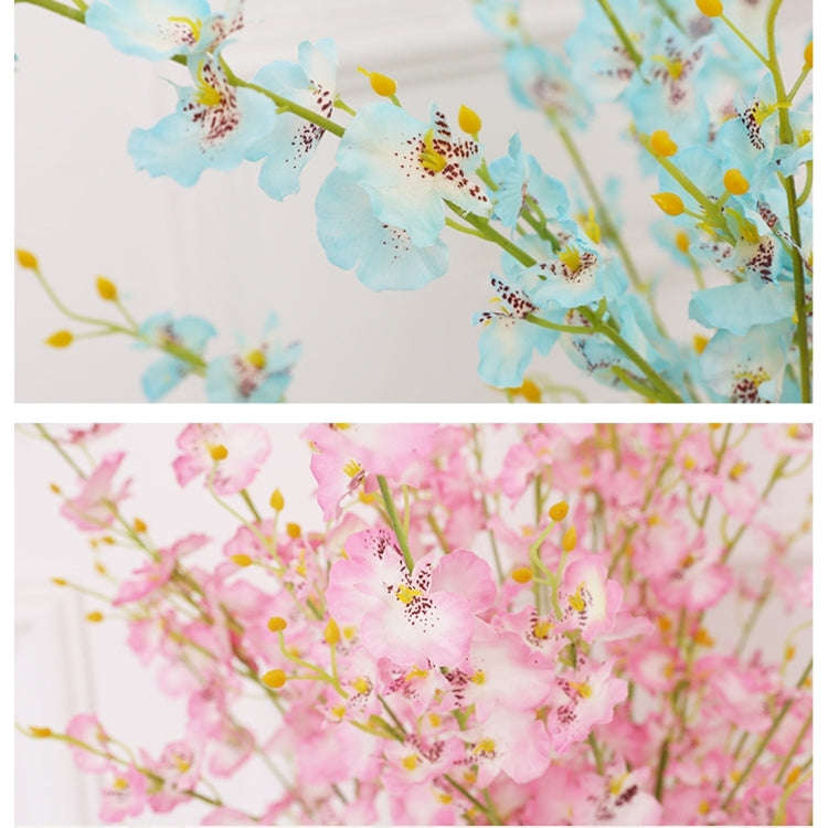 Home Wedding Party Decor Silk Orchid DIY Artificial Flower Phalaenopsis Bouquets, Random Color De...