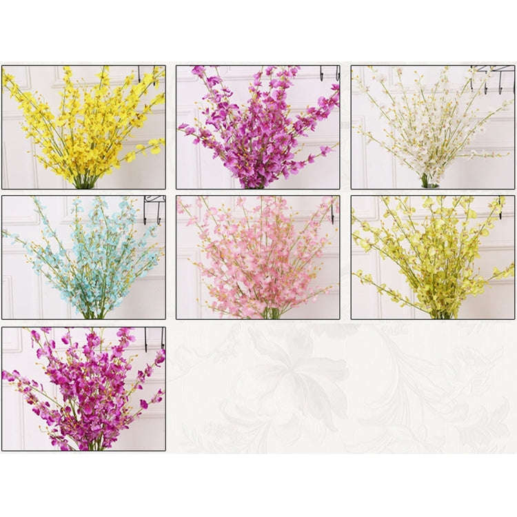 Home Wedding Party Decor Silk Orchid DIY Artificial Flower Phalaenopsis Bouquets, Random Color De...
