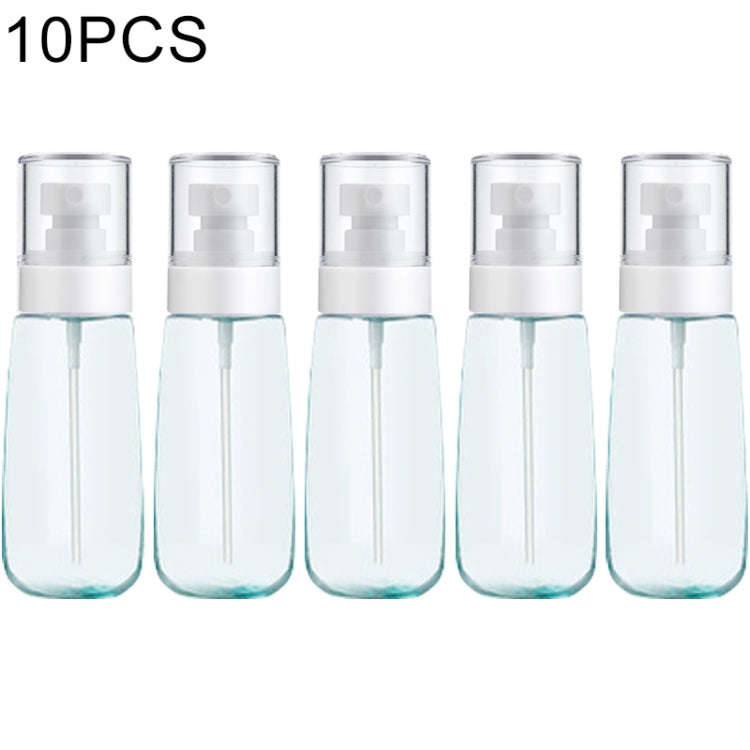 10 PCS Portable Refillable Plastic Fine Mist Perfume Spray Bottle Transparent Empty Spray Sprayer...