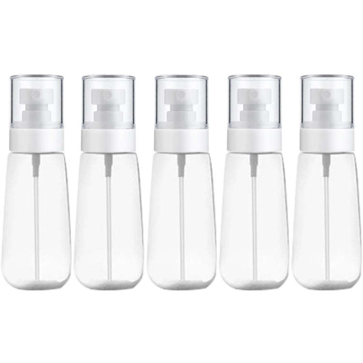 10 PCS Portable Refillable Plastic Fine Mist Perfume Spray Bottle Transparent Empty Spray Sprayer...