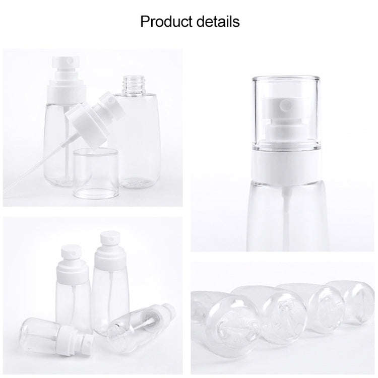 10 PCS Portable Refillable Plastic Fine Mist Perfume Spray Bottle Transparent Empty Spray Sprayer...