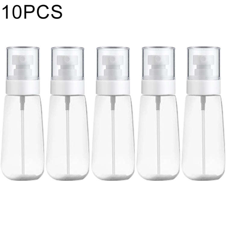 10 PCS Portable Refillable Plastic Fine Mist Perfume Spray Bottle Transparent Empty Spray Sprayer...