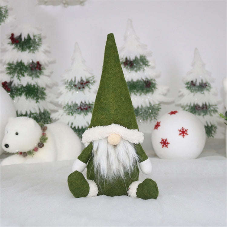 CX20217 Faceless Doll Window Ornament Christmas Decoration
