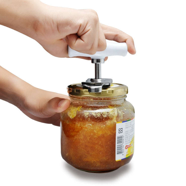 Effortless Stainless Steel Can Opener Seal Lid Remover Kitchen Tool, Opener 1