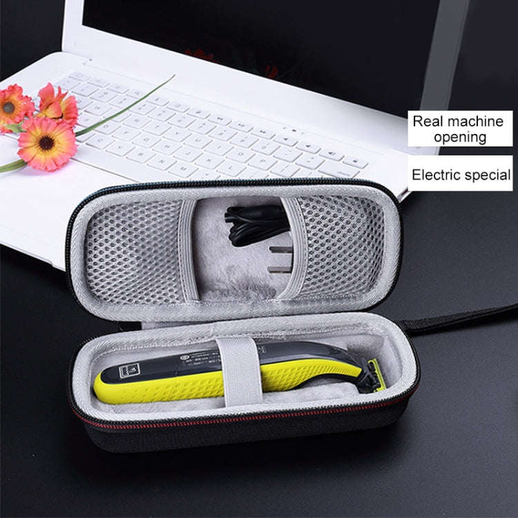 Portable EVA Shockproof Bag Shaver Storage Bag Box with Rope for Philips OneBlade, For Philips On...