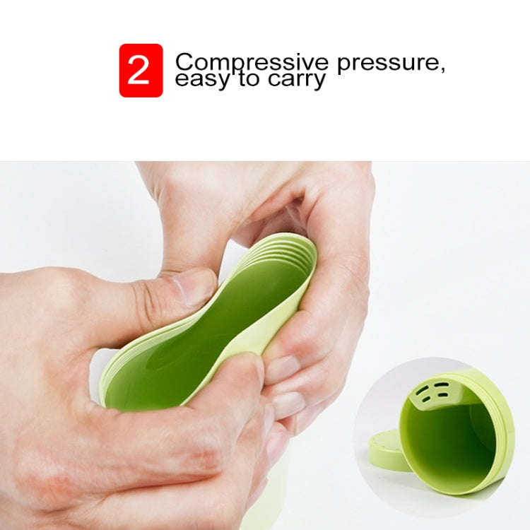 Creative 5 in 1 Portable Gargle Cup Shampoo Sub-Bottle Comb Make-up Mirror Travel Wash Kits, Stan...