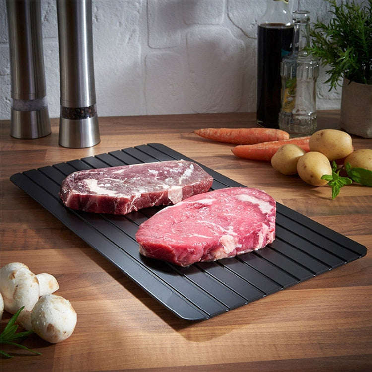 Kitchen Tool Rapid Defrosting Tray Thawing Plate Frozen Food Defrost Without Electricity, Size: 1...