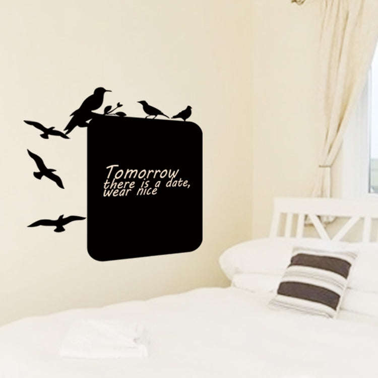 Thicker Blackboard Paste Wall Stickers Living Room Decoration Stickers Children Room Office Solid...