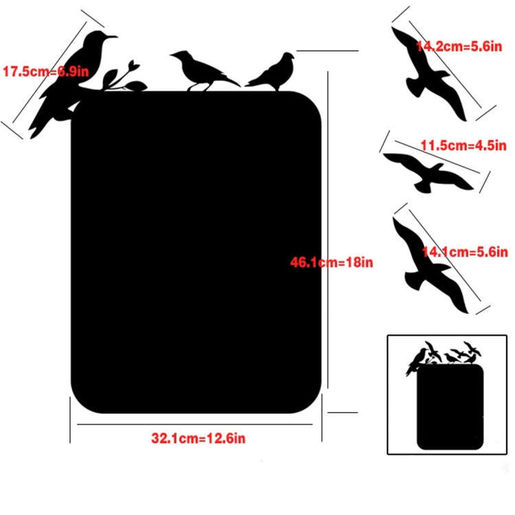 Thicker Blackboard Paste Wall Stickers Living Room Decoration Stickers Children Room Office Solid...