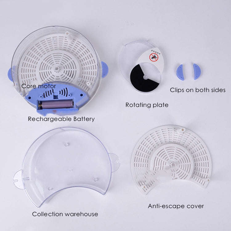 Electric Rotary Fly Catcher Flytrap Mosquito Killer Repellent, US Plug, US Plug