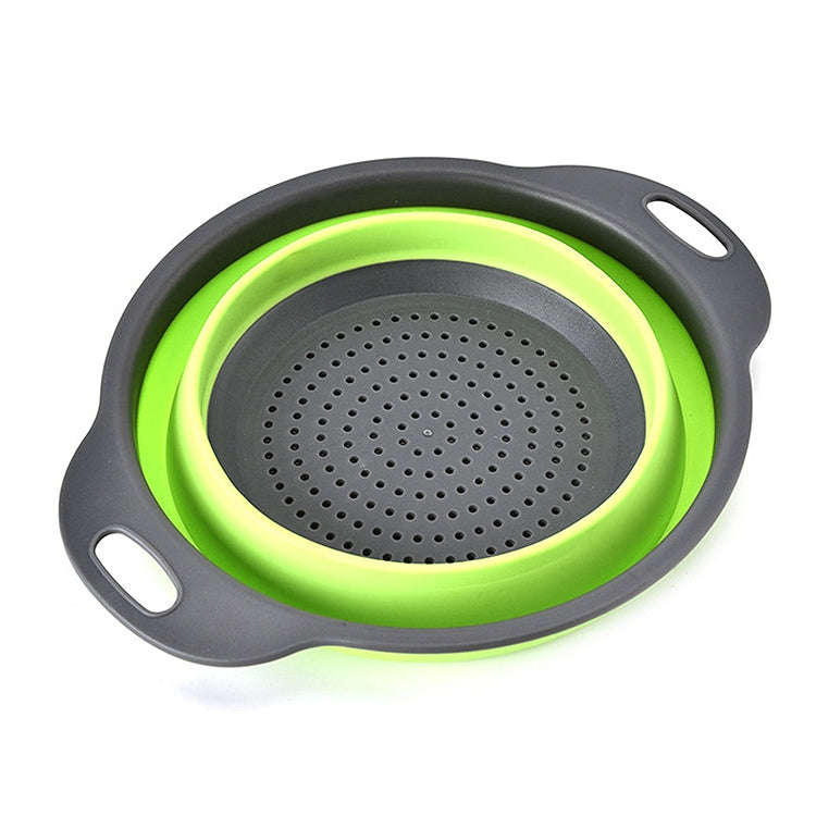Creative Folding Vegetables Fruits Storage Basket Organizer Drain Basket, L, Size: 29.5*23.5*10cm...