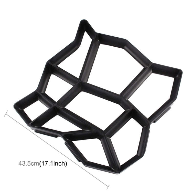 Manual Cement Concrete Road Mold Plastic Mold DIY Garden Pavement Mold, Garden Pavement Mold