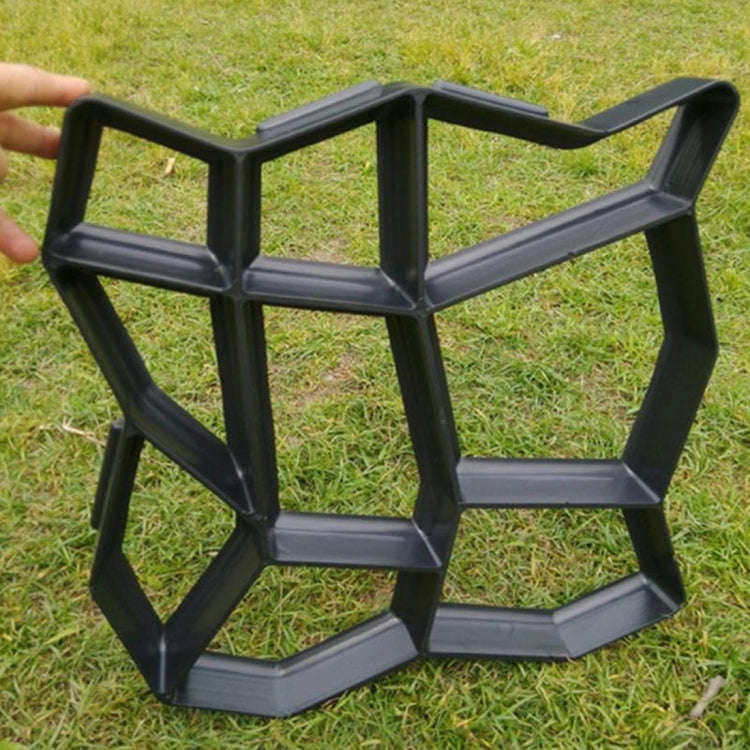 Manual Cement Concrete Road Mold Plastic Mold DIY Garden Pavement Mold, Garden Pavement Mold
