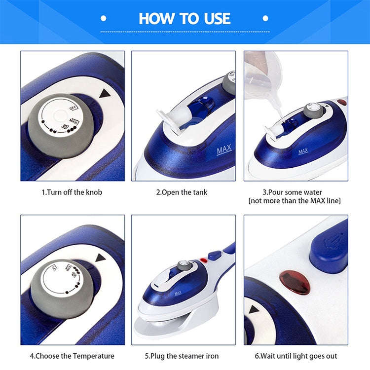 Multifunction Household Handheld Steamer Travel Portable Hand - Held Steam Hanging Hot Machine Ce...