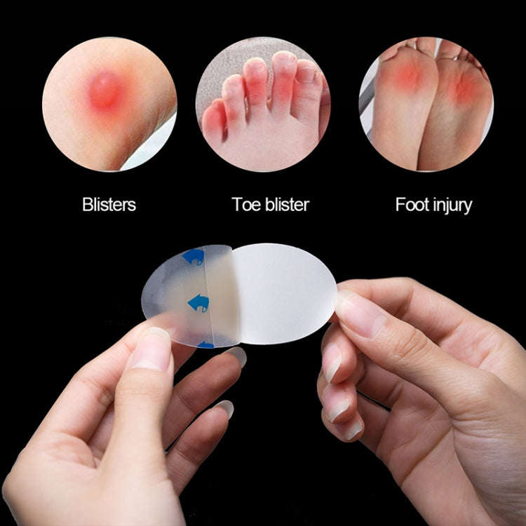 10 PCS Foot Care Skin Hydrogel Analgesic Plaster Blisters Slip Heel Protector Size: 20x60cm, Size...