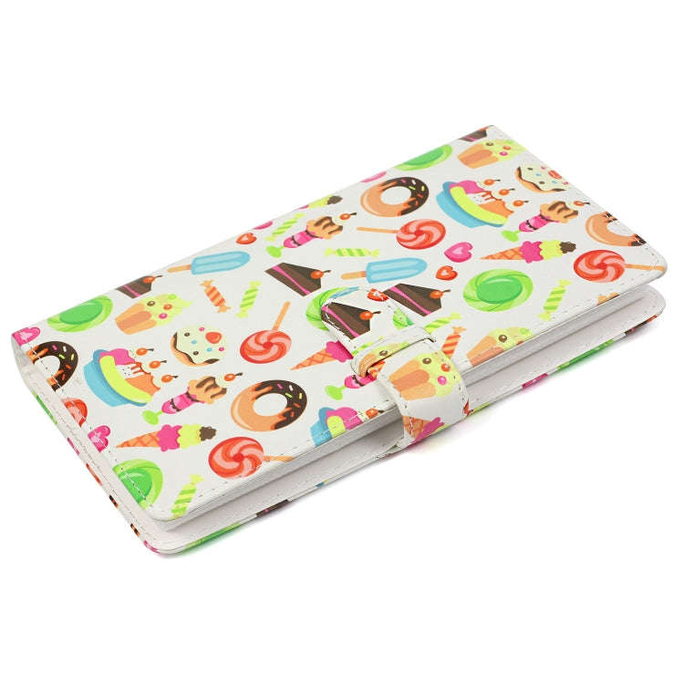 Dessert Pattern 3 inch DIY PU Mini Creativity Insert Type 32 Pages Exquisite Photo Album for Pola...