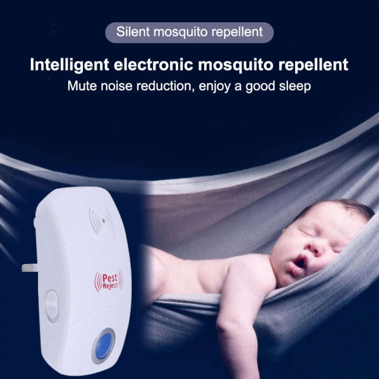 Electronic Ultrasonic Mosquito Rat Pest Control Repeller with LED Light, US Plug, AC90V-250V, US ...