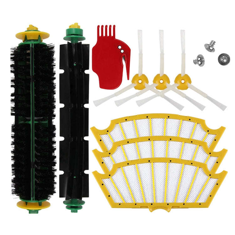 Sweeping Robot Accessories Side Brush Filter Roller Brush for iRobot 500 Series