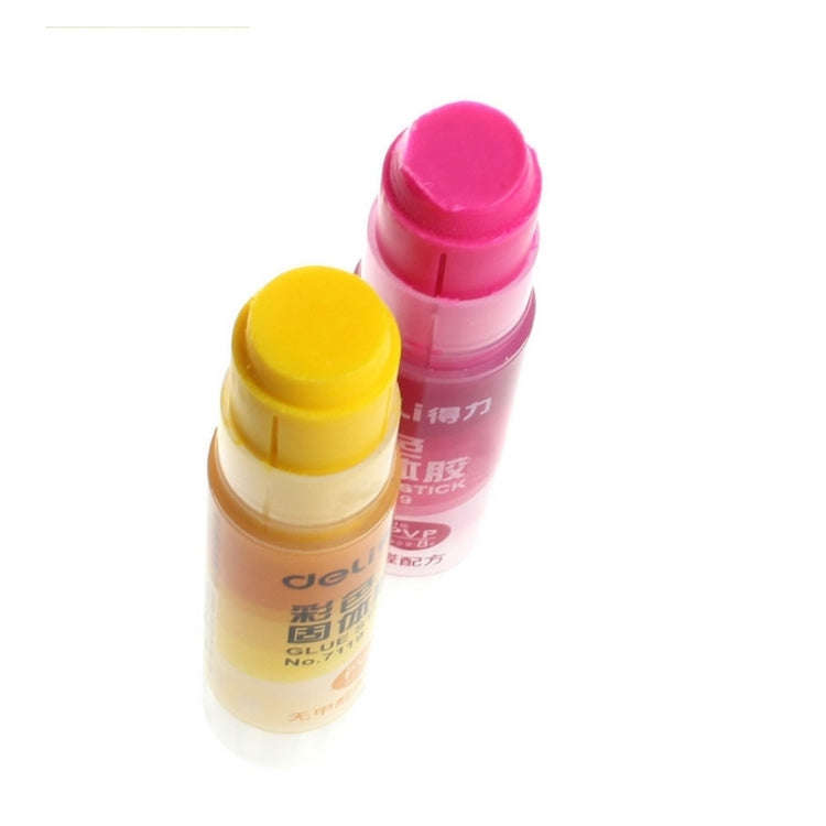 2 PCS School Supplies Solid Glue High Viscosity Color Without Formaldehyde Solid Glue, Random Col...
