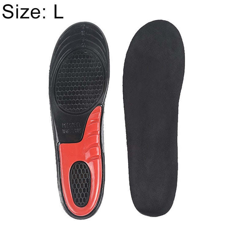 1 Pair Military Training Shock Resistance Sports Insoles Soft and Comfortable Stretch Thick Insol...