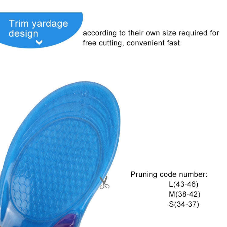 1 Pair Military Training Shock Resistance Sports Insoles Soft and Comfortable Stretch Thick Insol...