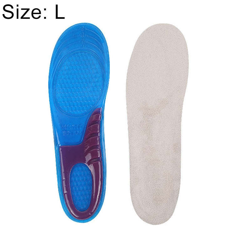 1 Pair Military Training Shock Resistance Sports Insoles Soft and Comfortable Stretch Thick Insol...