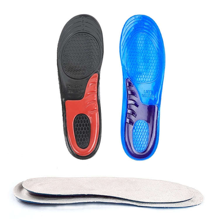 1 Pair Military Training Shock Resistance Sports Insoles Soft and Comfortable Stretch Thick Insol...