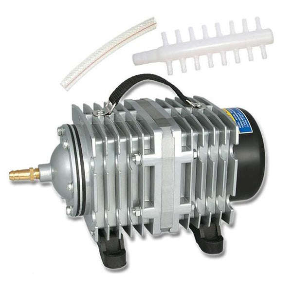 ACO-012A 390W 158L/Min Electromagnetic Air Pump Compressor Seafood Fish Tank Increase Oxygen Air ...