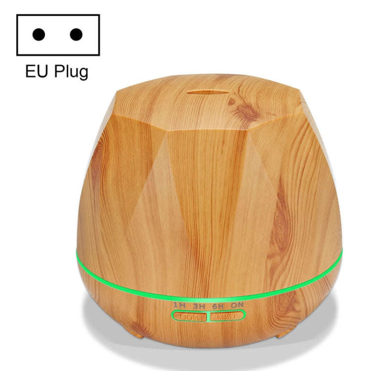 Peach Shape Wood Grain Remote Control Ultrasonic Humidifier Aromatherapy Machine Automatic Alcoho...