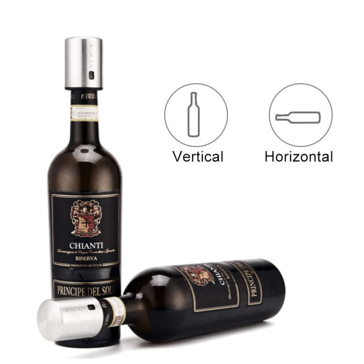 Original Xiaomi Youpin Circle Joy Stainless Steel Vacuum Memory Wine Stopper, Wine Stopper