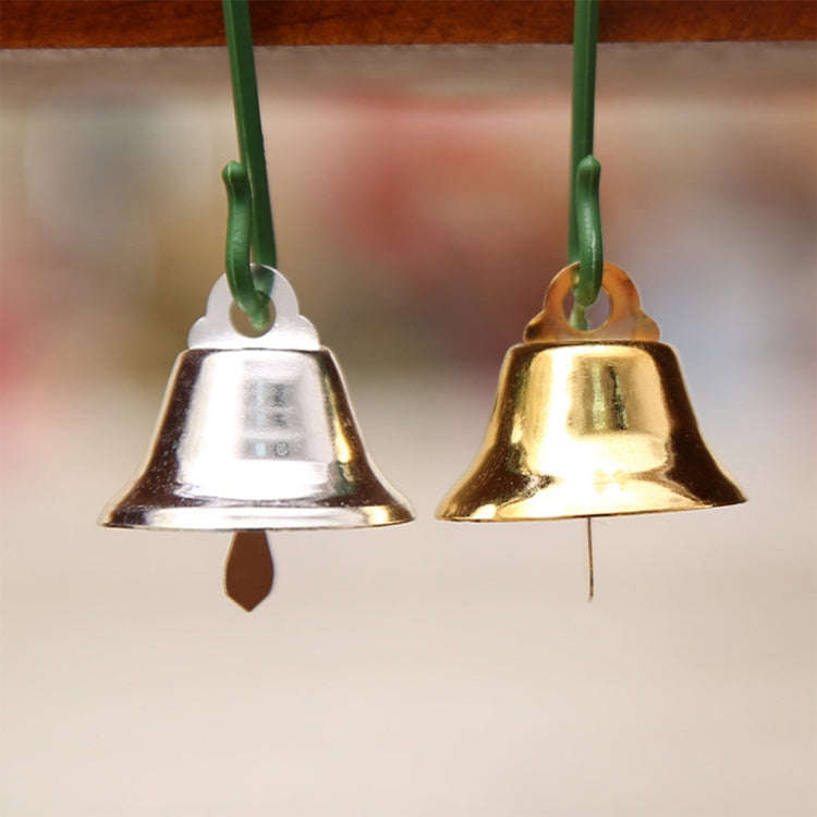10 in 1 Christmas Decorating Christmas Tree Small Bells Decoration Supplies, Size: 2*2cm, Small B...