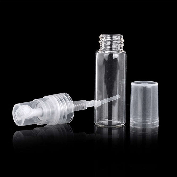 50 PCS Perfume Bottle Spray Bottle Perfume Bottle Empty Bottle, Capacity:5ML (Transparent), 5ML (...