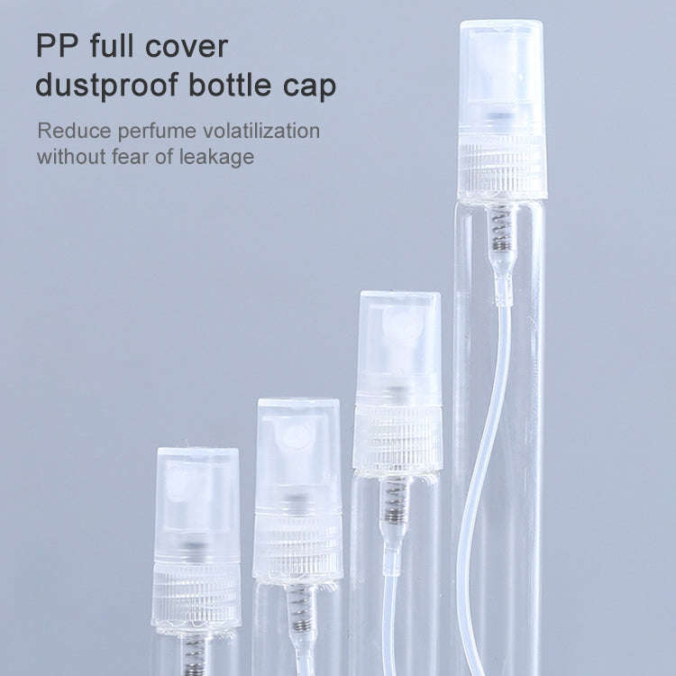 50 PCS Perfume Bottle Spray Bottle Perfume Bottle Empty Bottle, Capacity:5ML (Transparent), 5ML (...